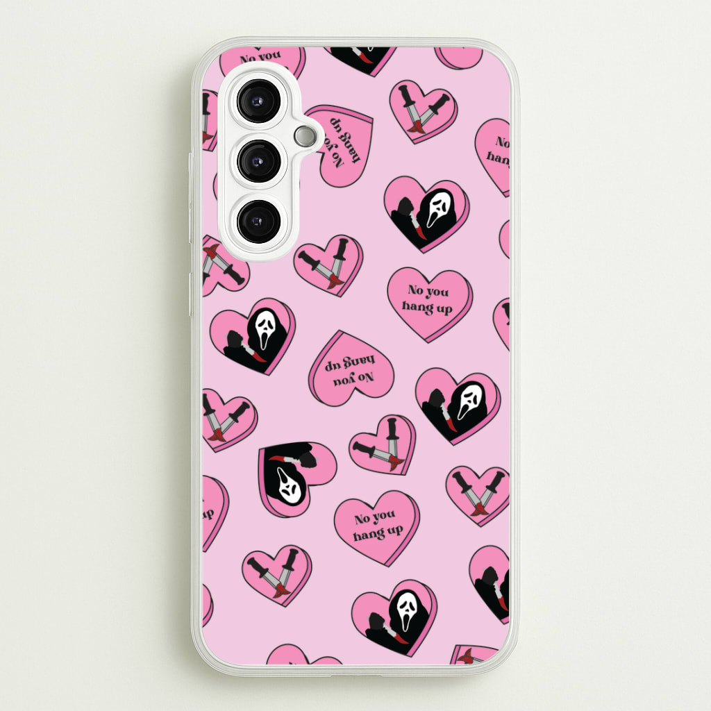 No You Hang Up Love Hearts Phone Case