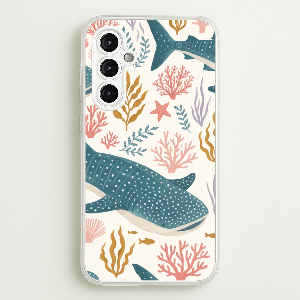 Spotted Whale Shark Reef Phone Case