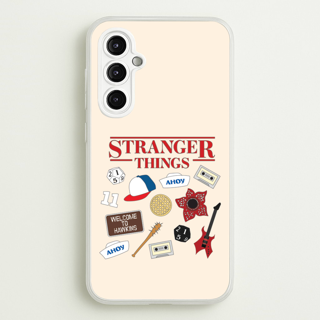 Stranger Things Cartoon Icons Phone Case