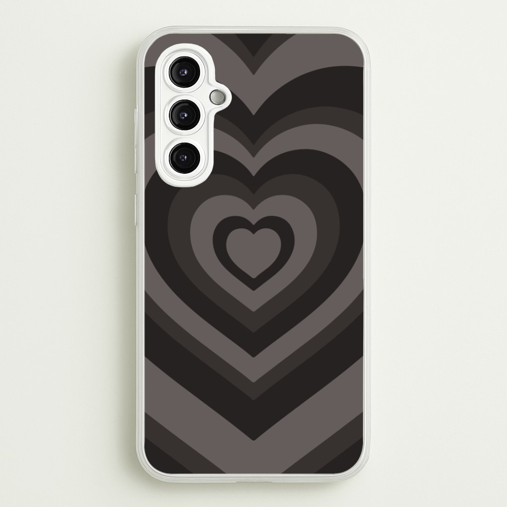 Abstract Black Heart Phone Case