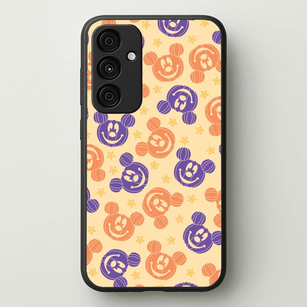 Pumkin Mouse And Stars Pattern Phone Case