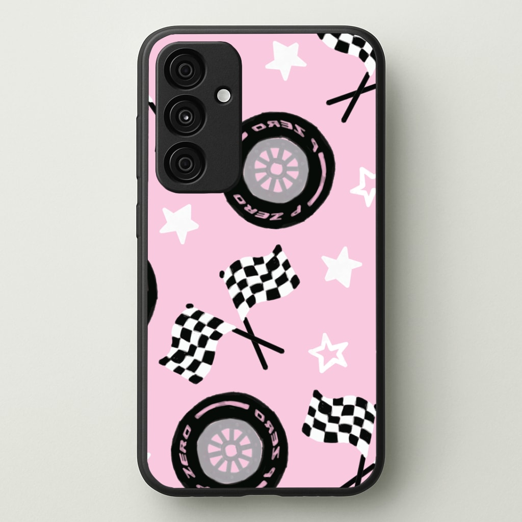 Racer Chic Pattern Phone Case