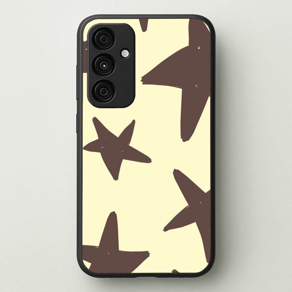 Vanilla & Chocolate Stars Phone Case
