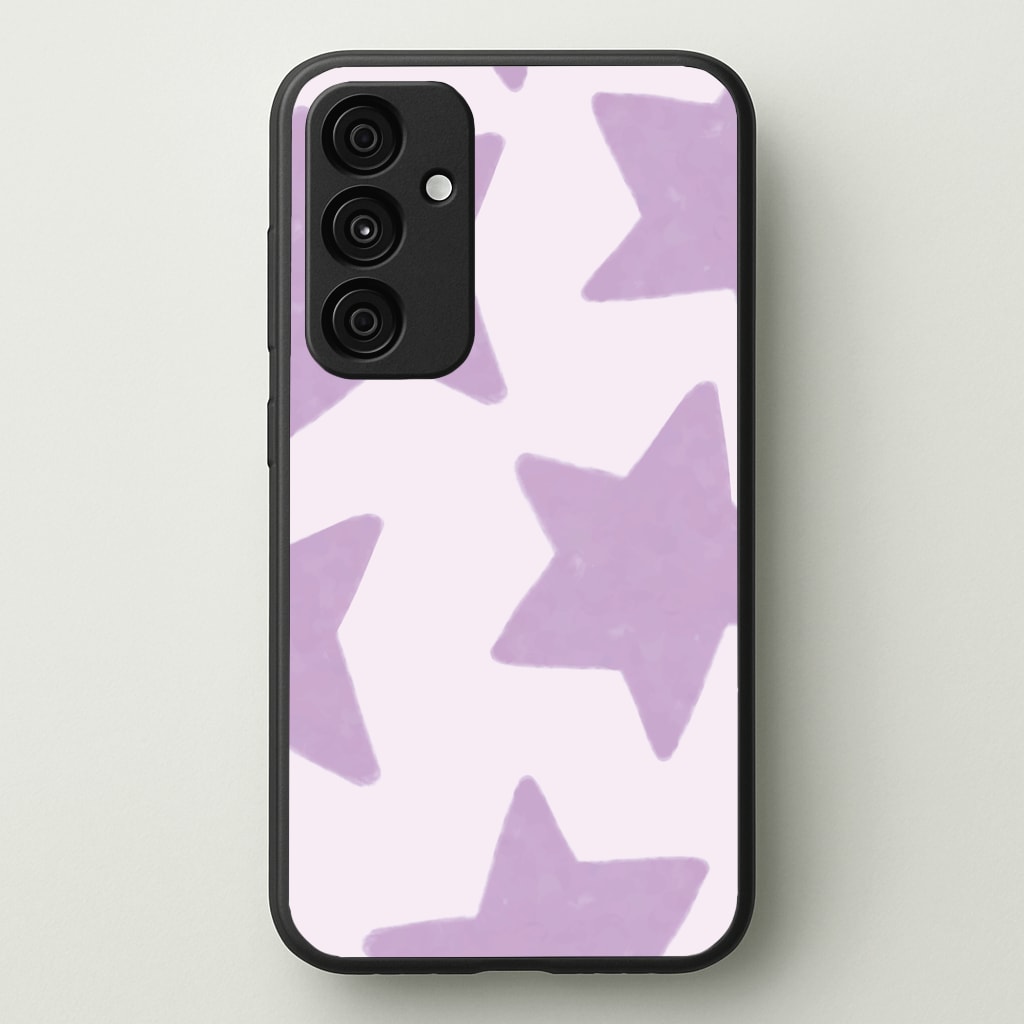 Lilac Stars Phone Case