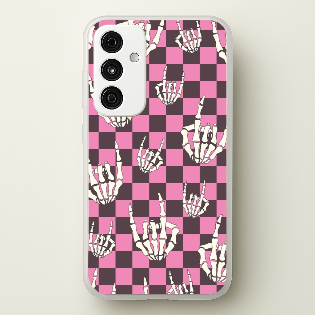 Rock On Skeleton Phone Case