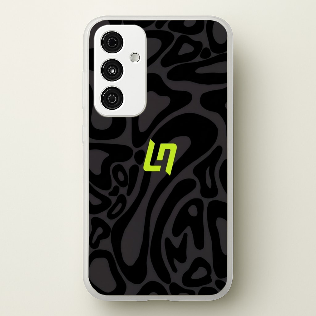 Norris Helmet Pattern - Black Phone Case
