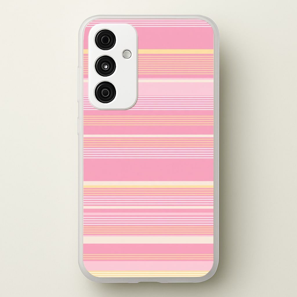 Blush Butter Stripes Phone Case