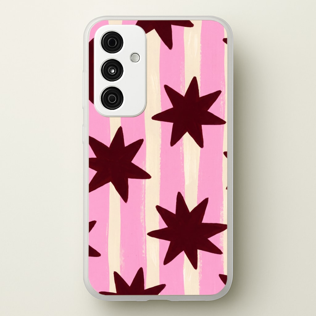 Painted Stripes And Stars Phone Case
