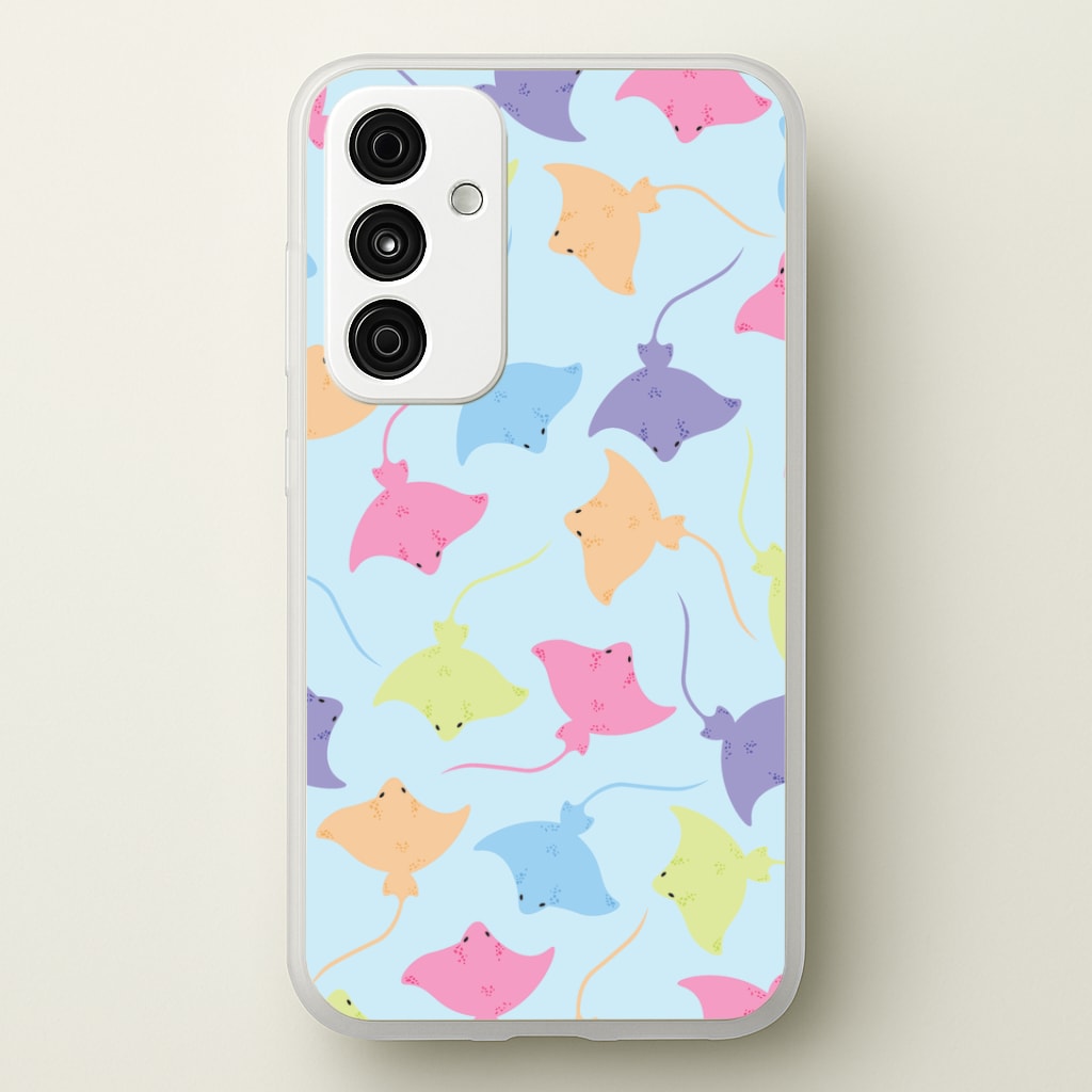 Multi Coloured Sting Ray Pattern - Sealife Phone Case