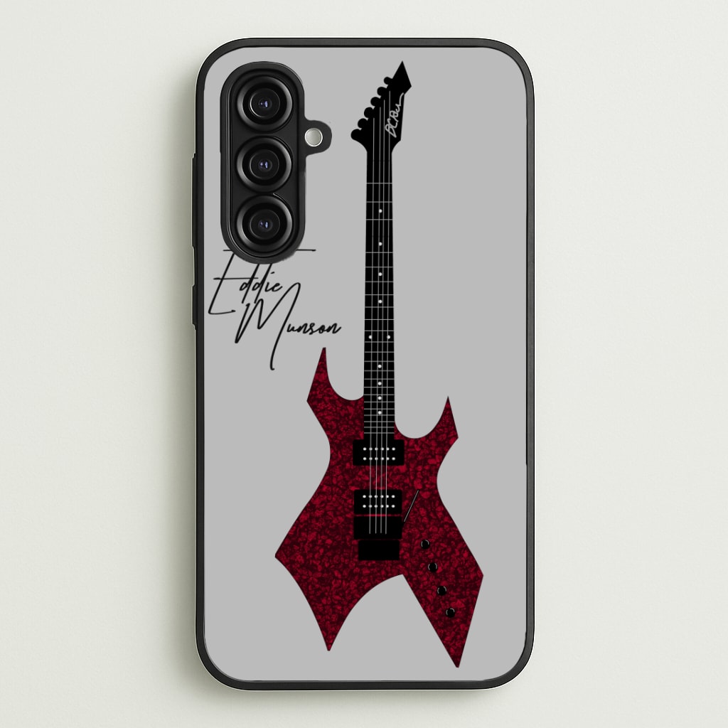 Eddie Munson Guitar Phone Case