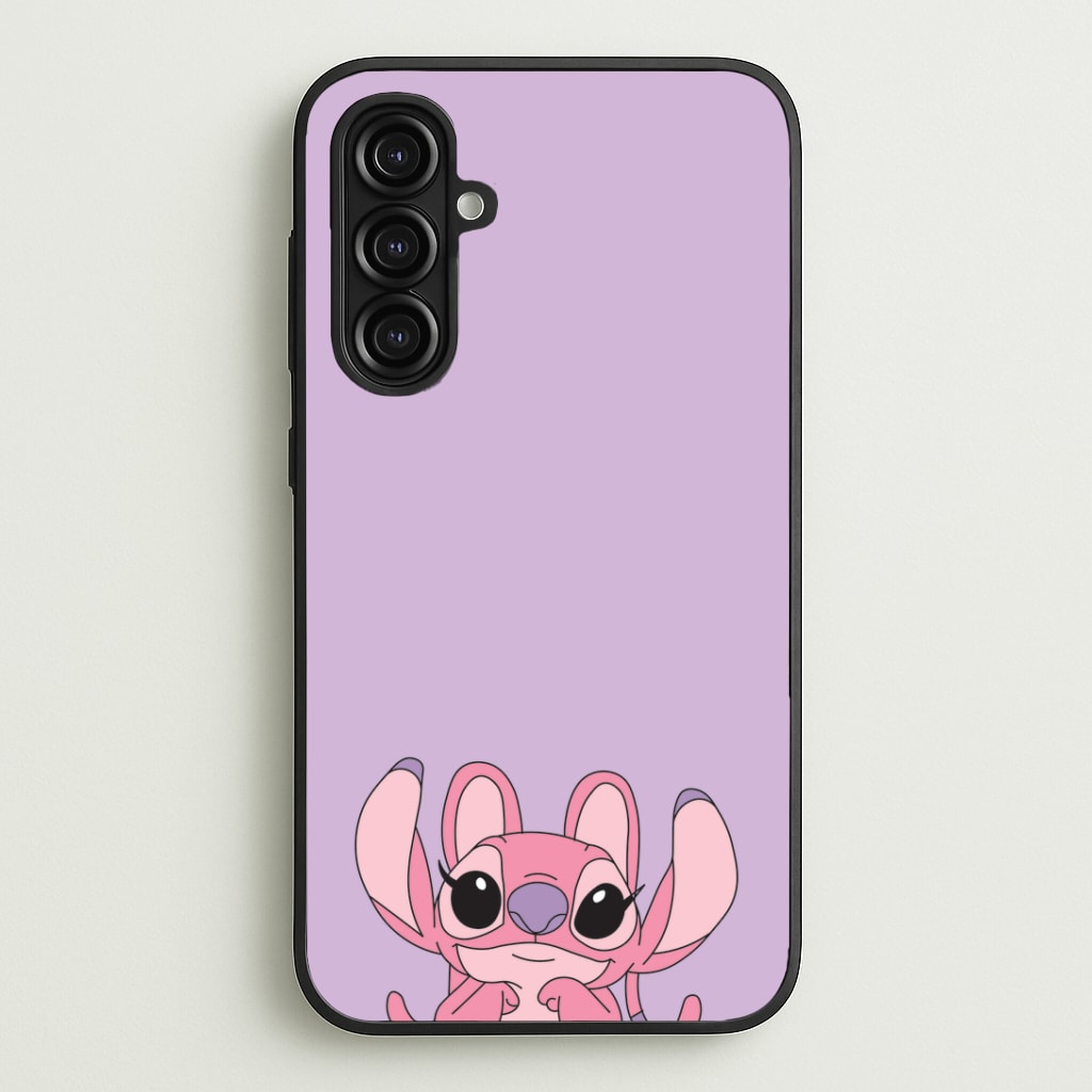 Gazing - Pink Alien Phone Case