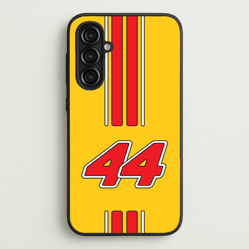 Retro Yellow And Red Hamilton Phone Case