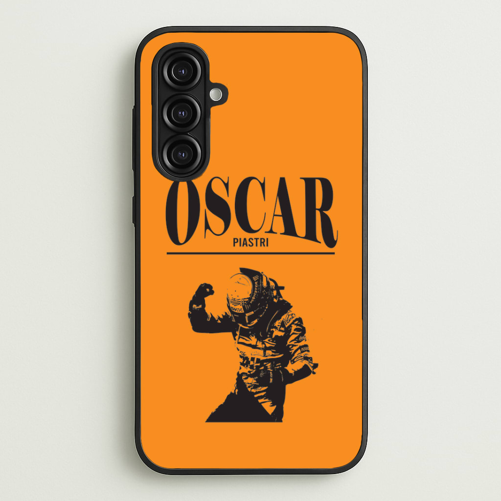 Oscar Orange And Black Phone Case