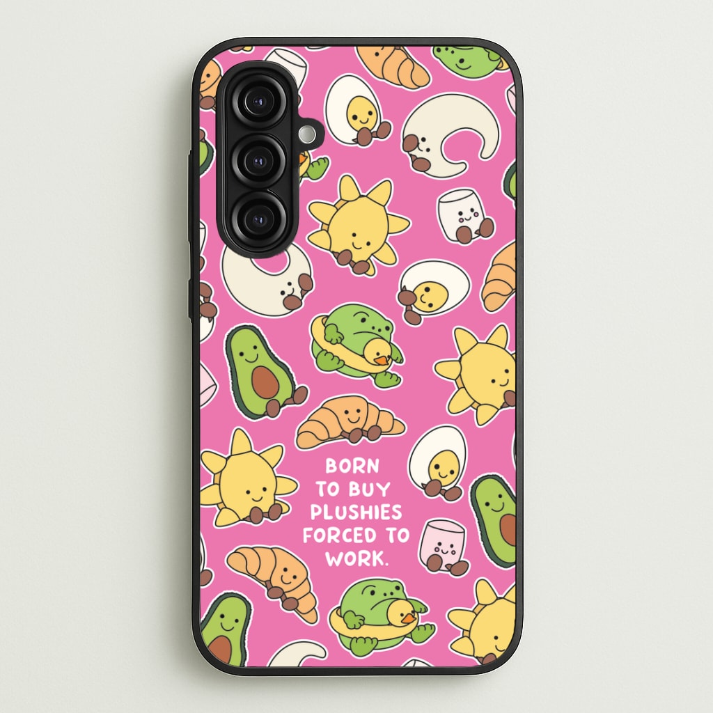 Born To Buy Plushy Phone Case