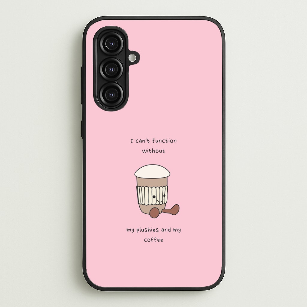 Coffee - Plushy Phone Case