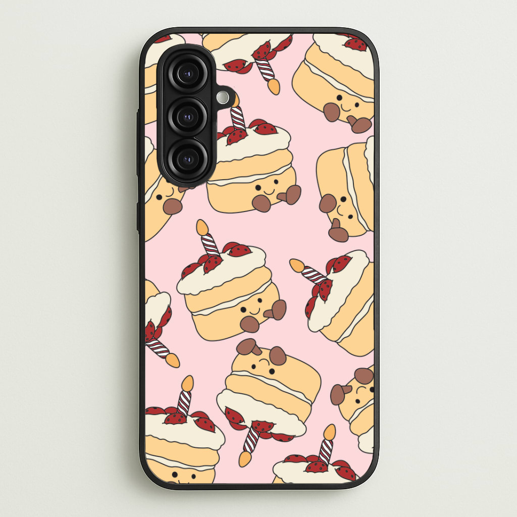 Cake Pattern - Plushy Phone Case