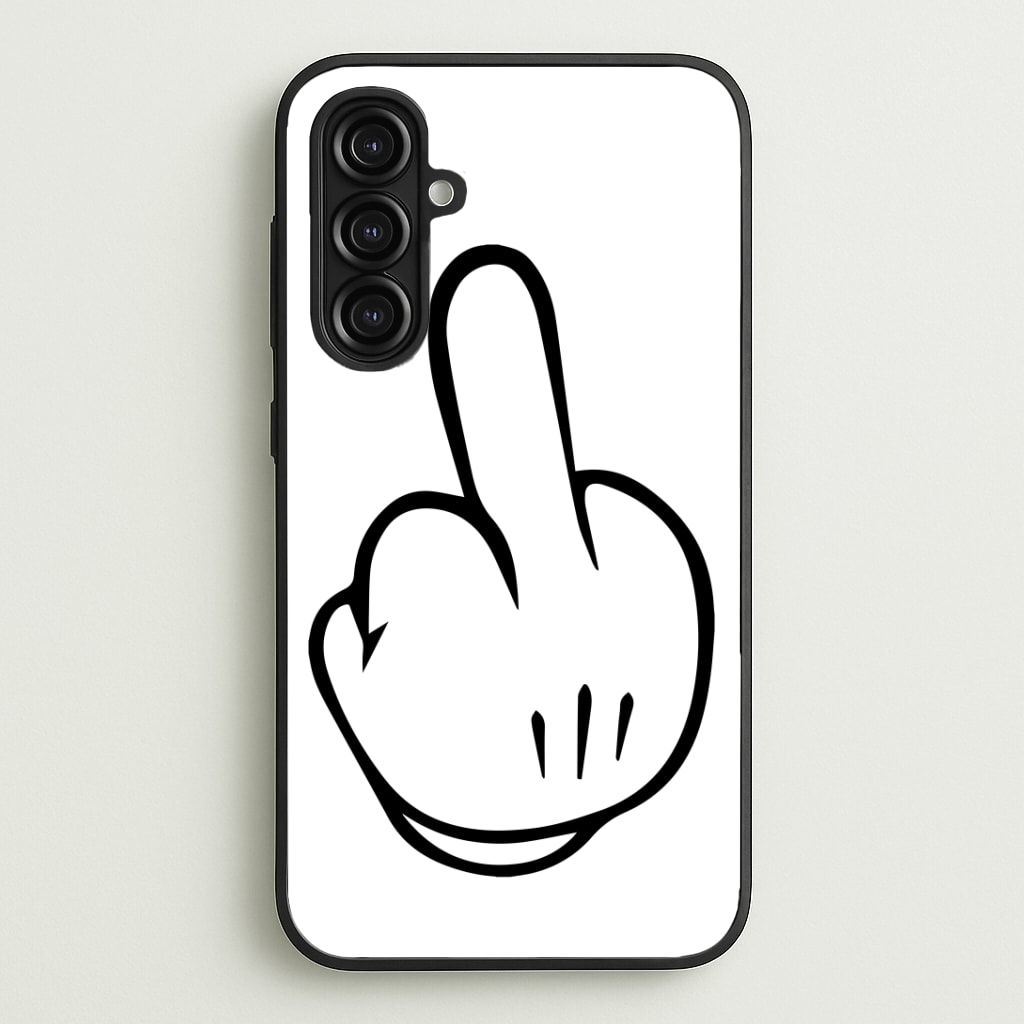 Fairytale Mouse Middle Finger Phone Case