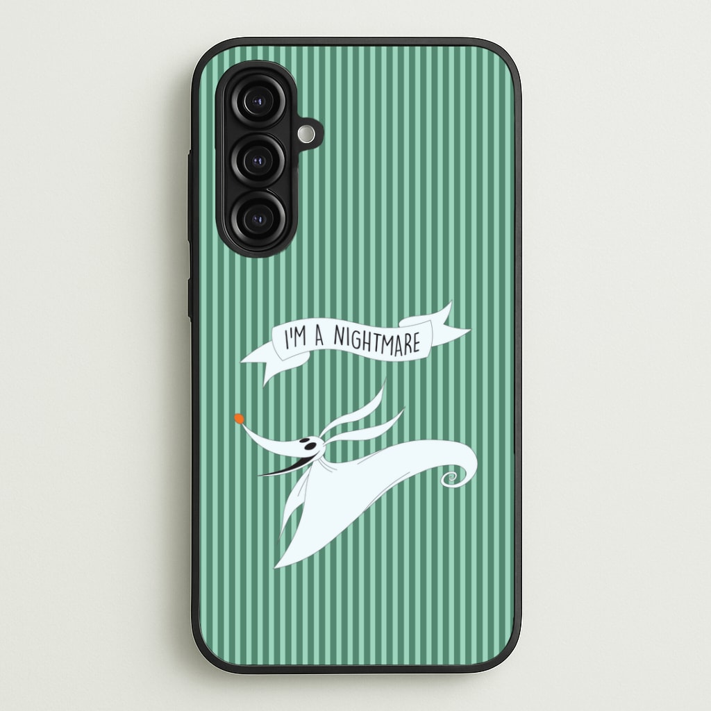 Stripey I'm A Nightmare Phone Case