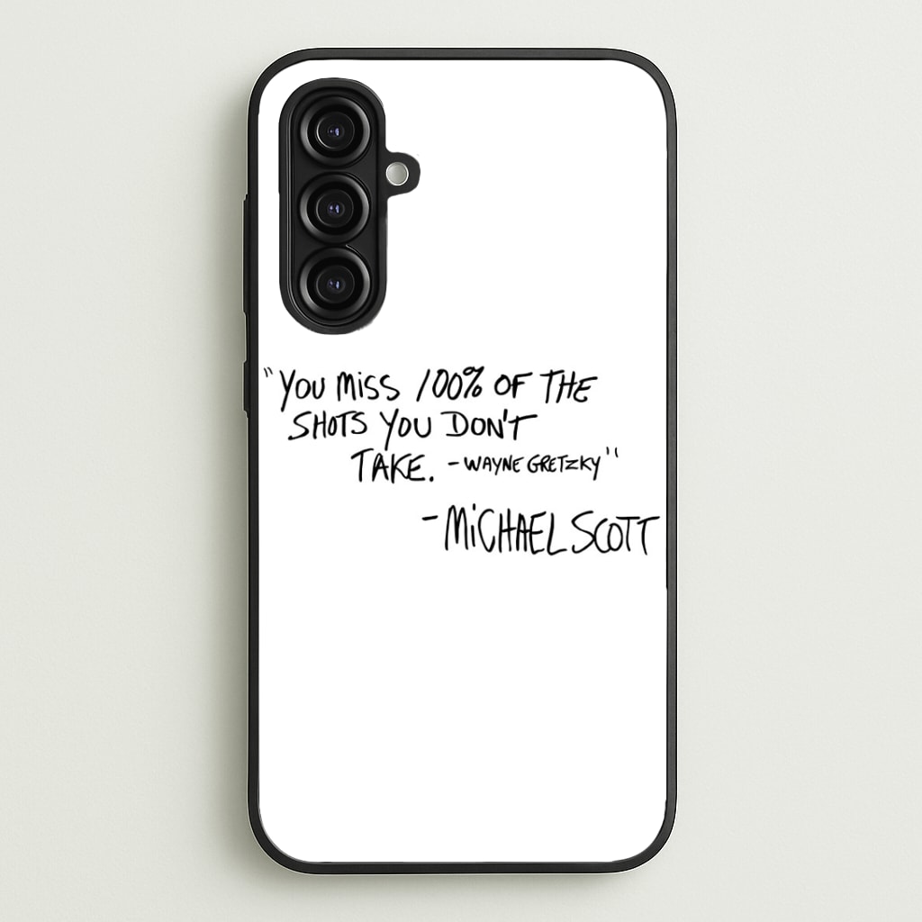 Michael Scott Quote Phone Case