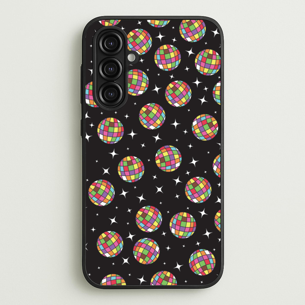 Rainbow Discoballs Phone Case