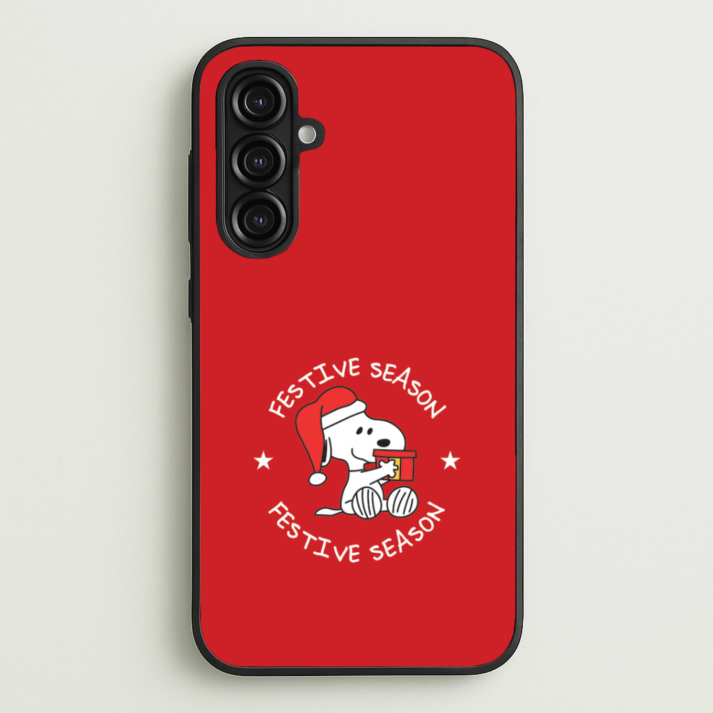 Cartoon Beagle Festive Season Phone Case