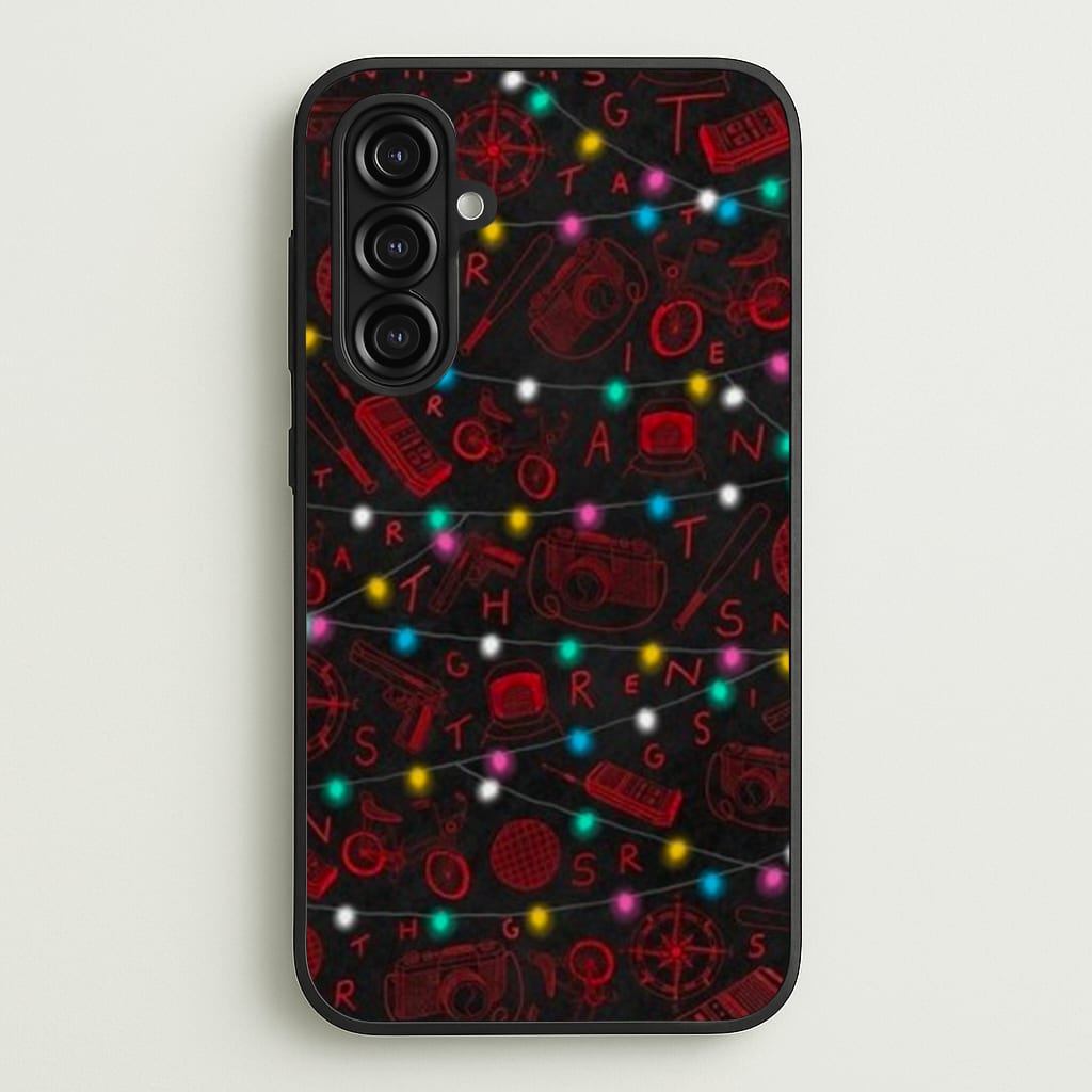Stranger Red Illustrations Phone Case