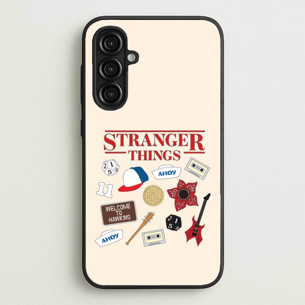 Stranger Things Cartoon Icons Phone Case