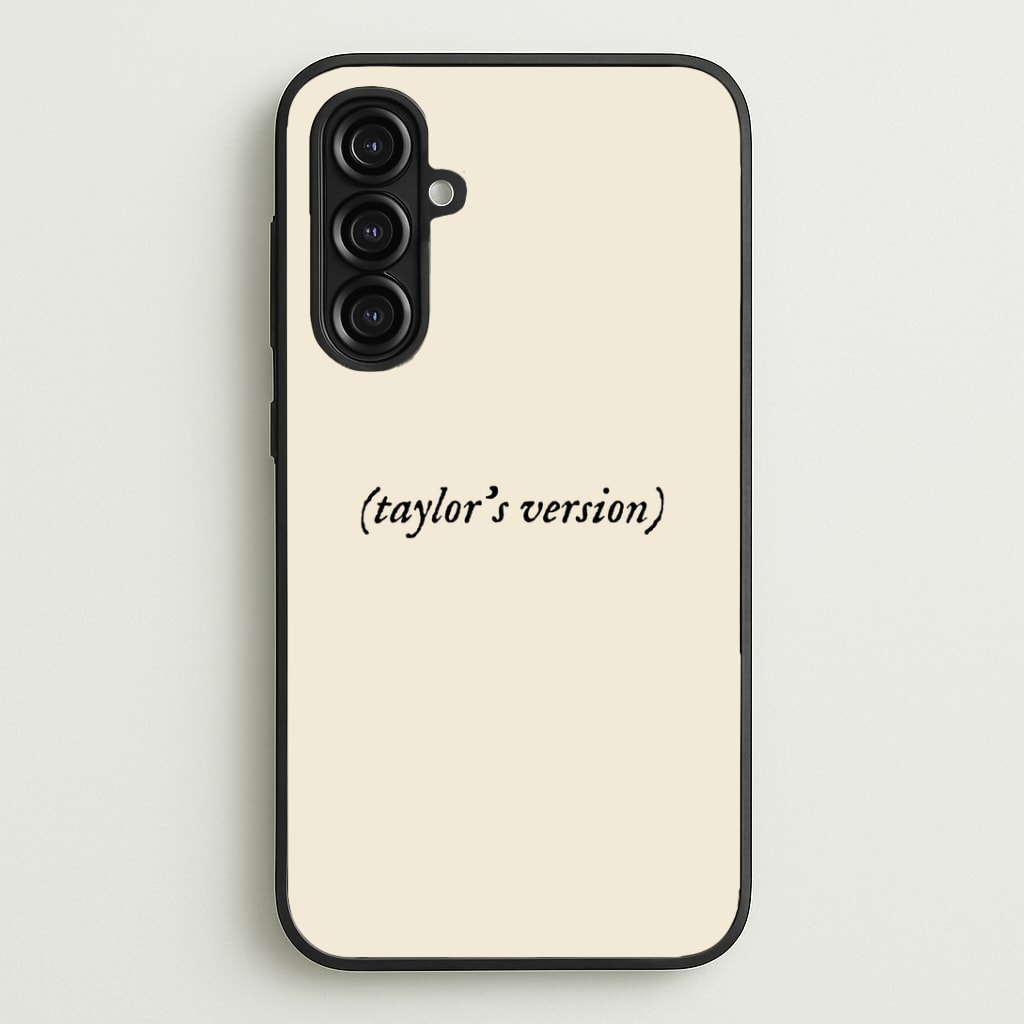 Personalised Taylor's Version Phone Case