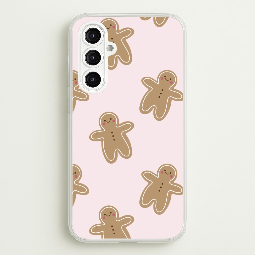Gingerbread Men Christmas Pattern Phone Case