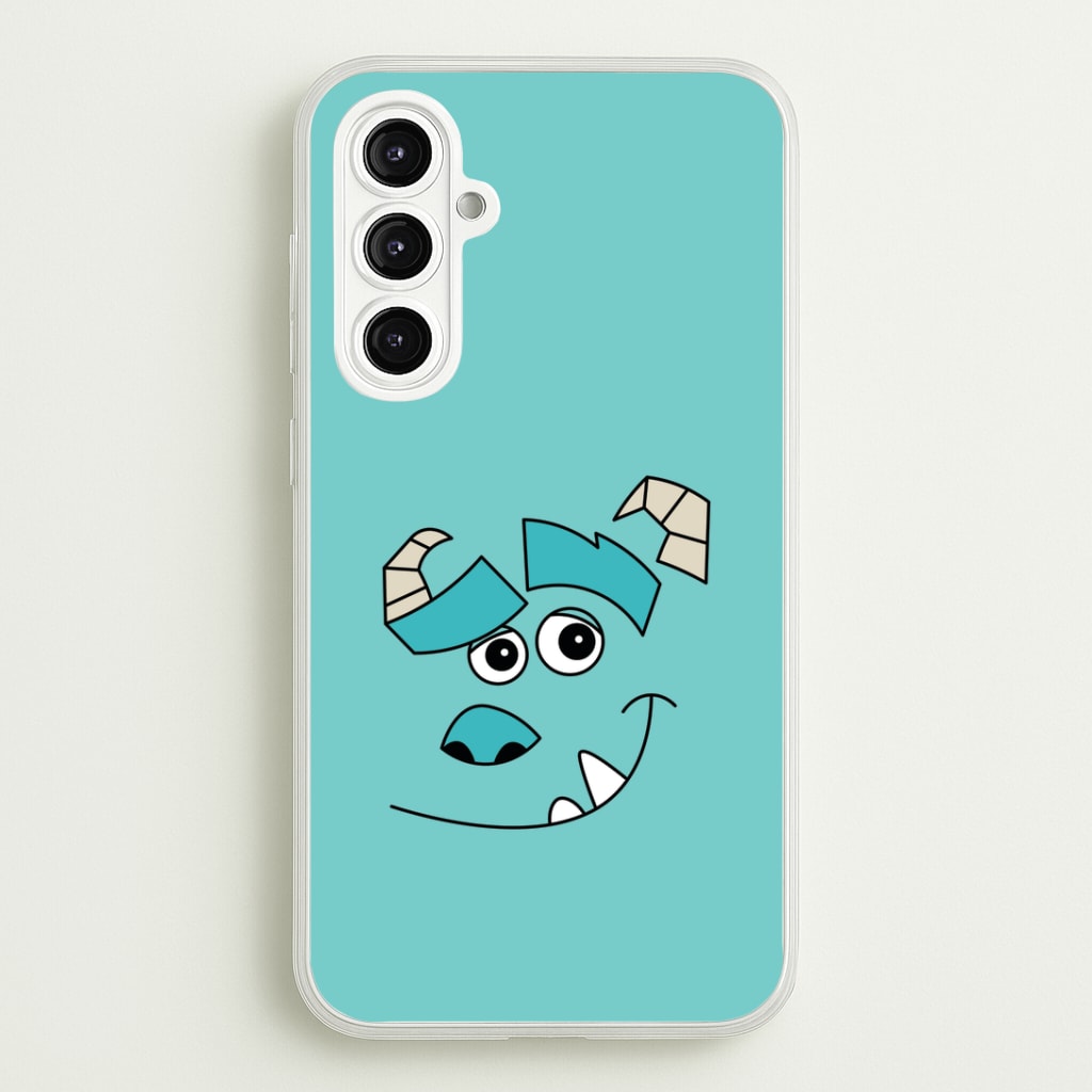 Blue Monster Face Phone Case