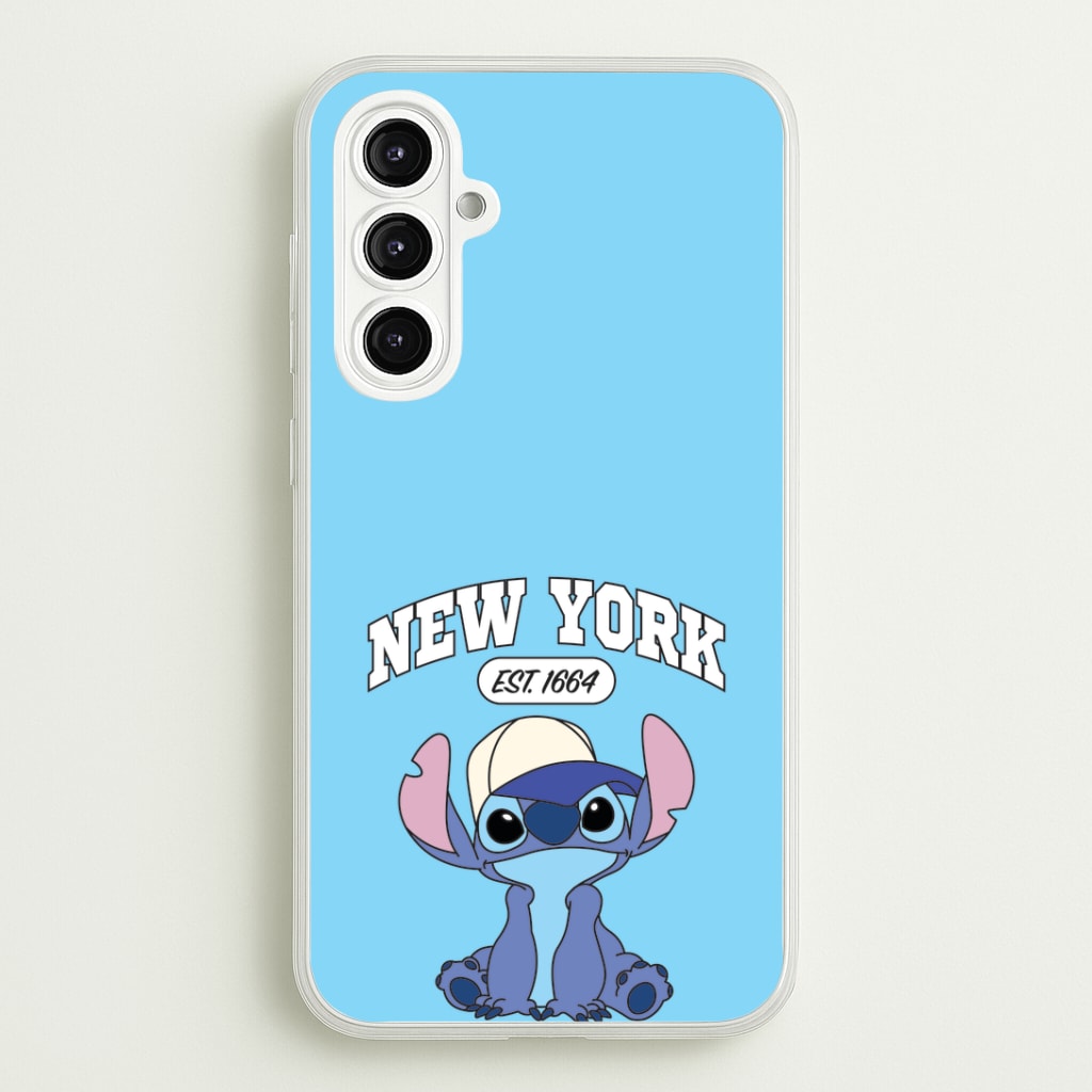 New York Blue Alien Phone Case