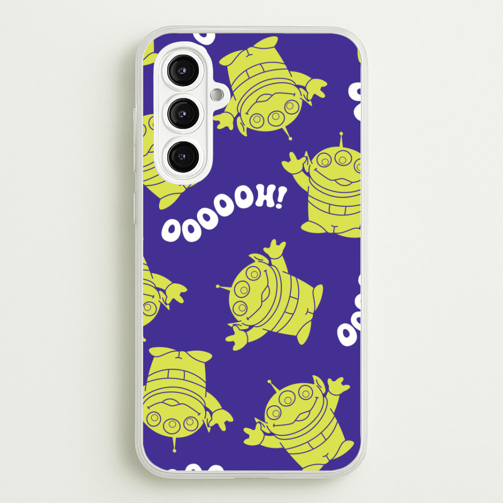 Toy Aliens Silhouette Pattern Phone Case