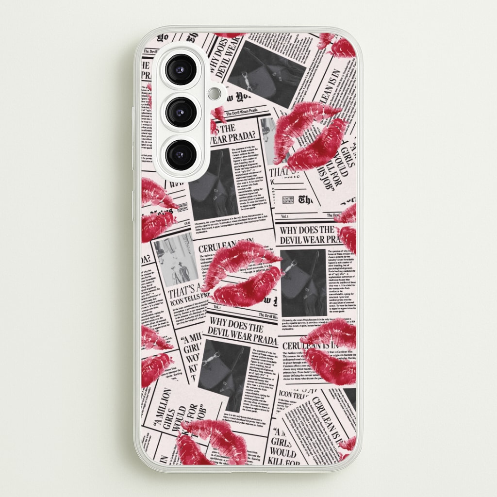 Front Page Kisses Phone Case