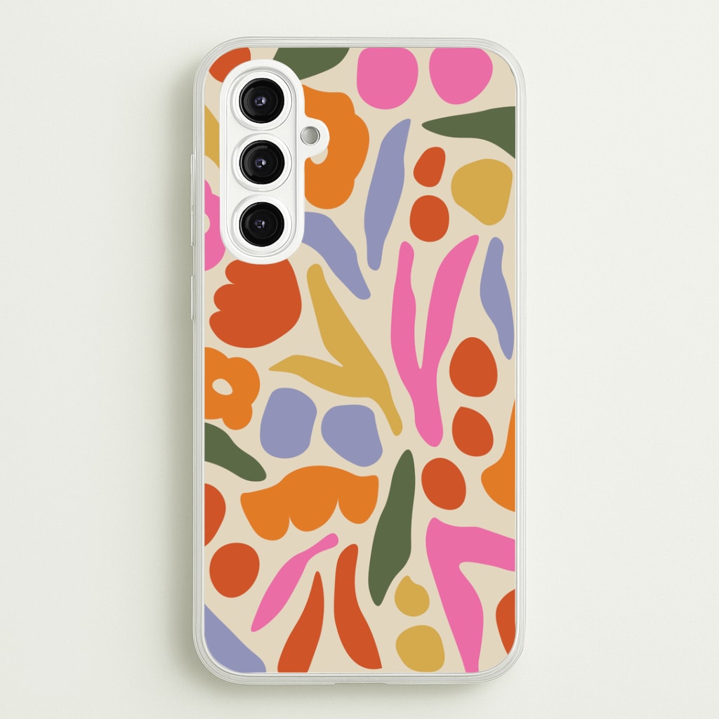 Abstract Floral Pattern - Floral Phone Case