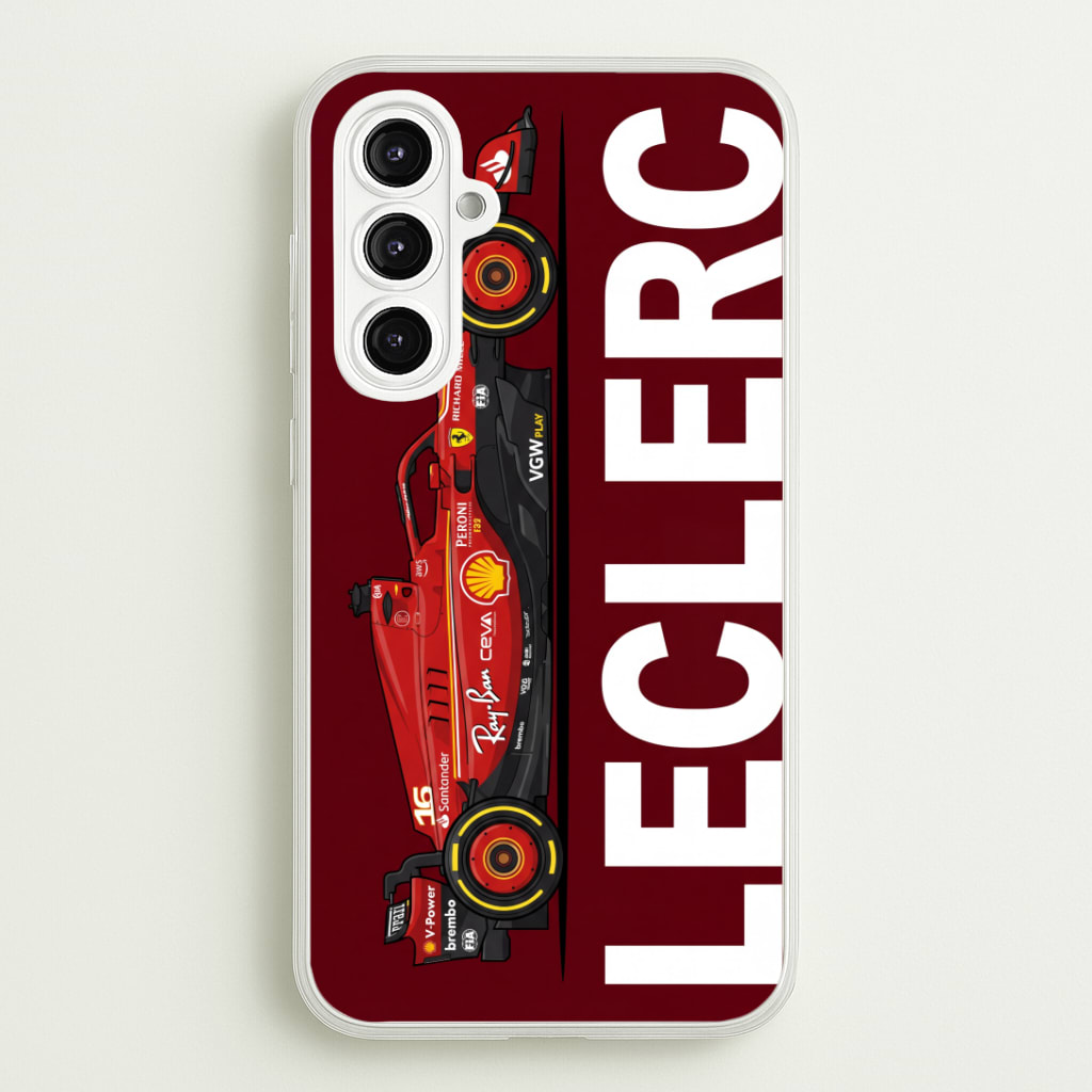 Leclerc Racer Phone Case