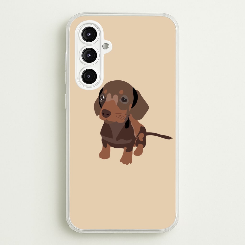 Brown - Dachshunds Phone Case