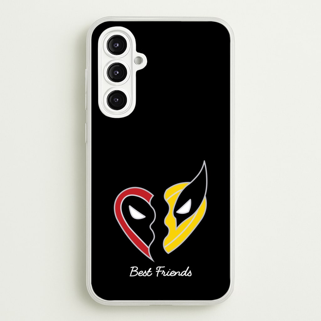 Superhero Best Friends Locket Phone Case