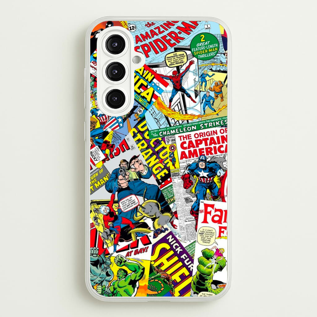 Superhero Comic Comics Pattern Phone Case