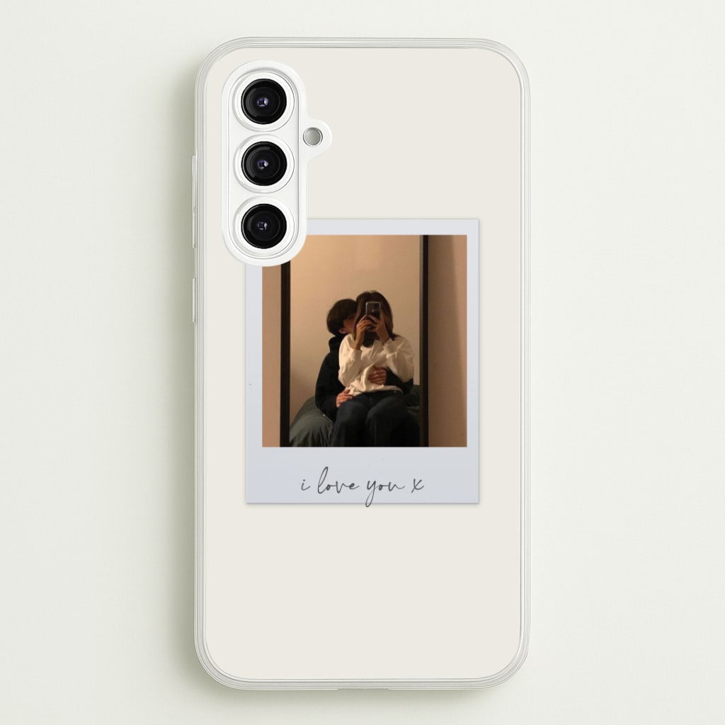 I Love You Polaroid - Personalised Couples Phone Case
