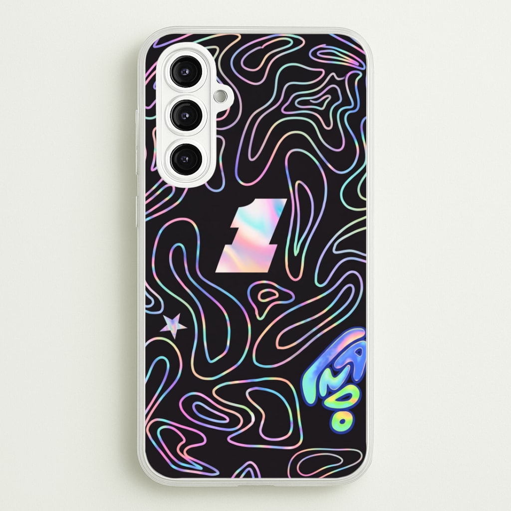 Black and Neon Norris Phone Case