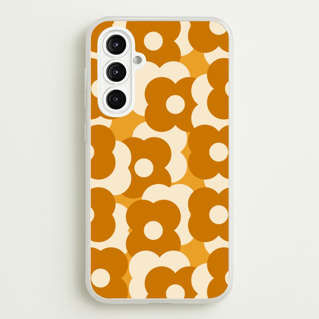 Retro Flower Pattern Phone Case