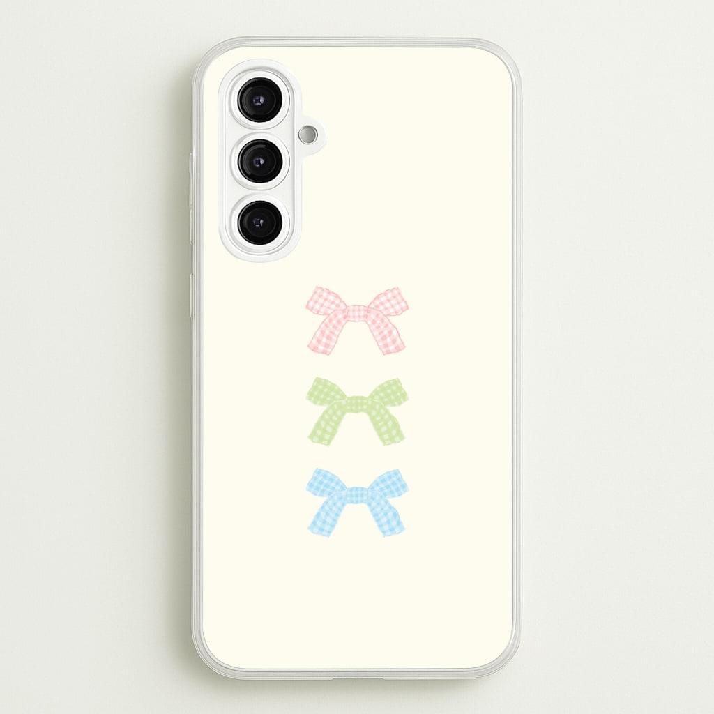 Gingham Tiered Ties Phone Case