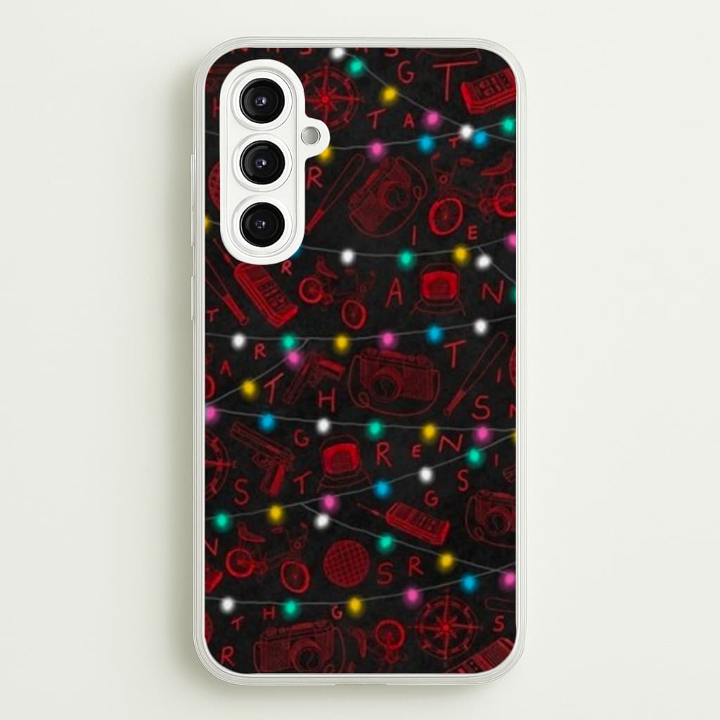 Stranger Red Illustrations Phone Case