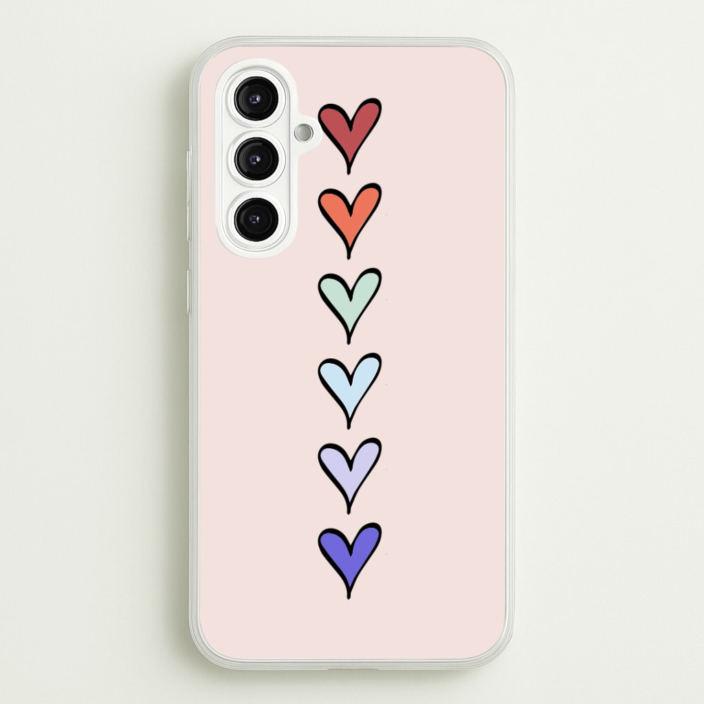 Love Heart Line Phone Case