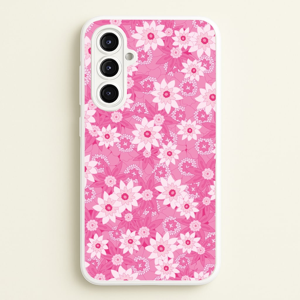 Pink Flowers - Floral Patterns Phone Case
