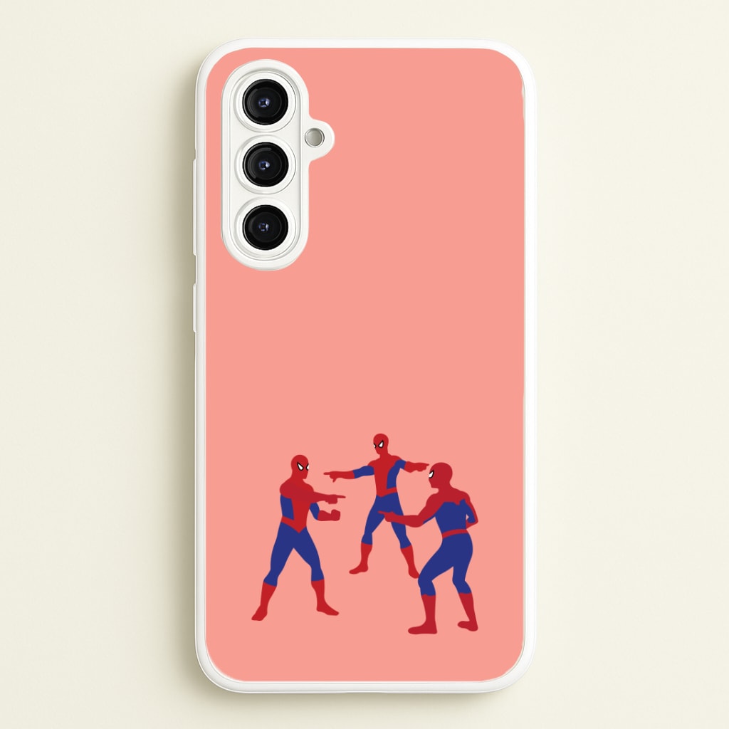 Spider Hero Pointing Meme Phone Case