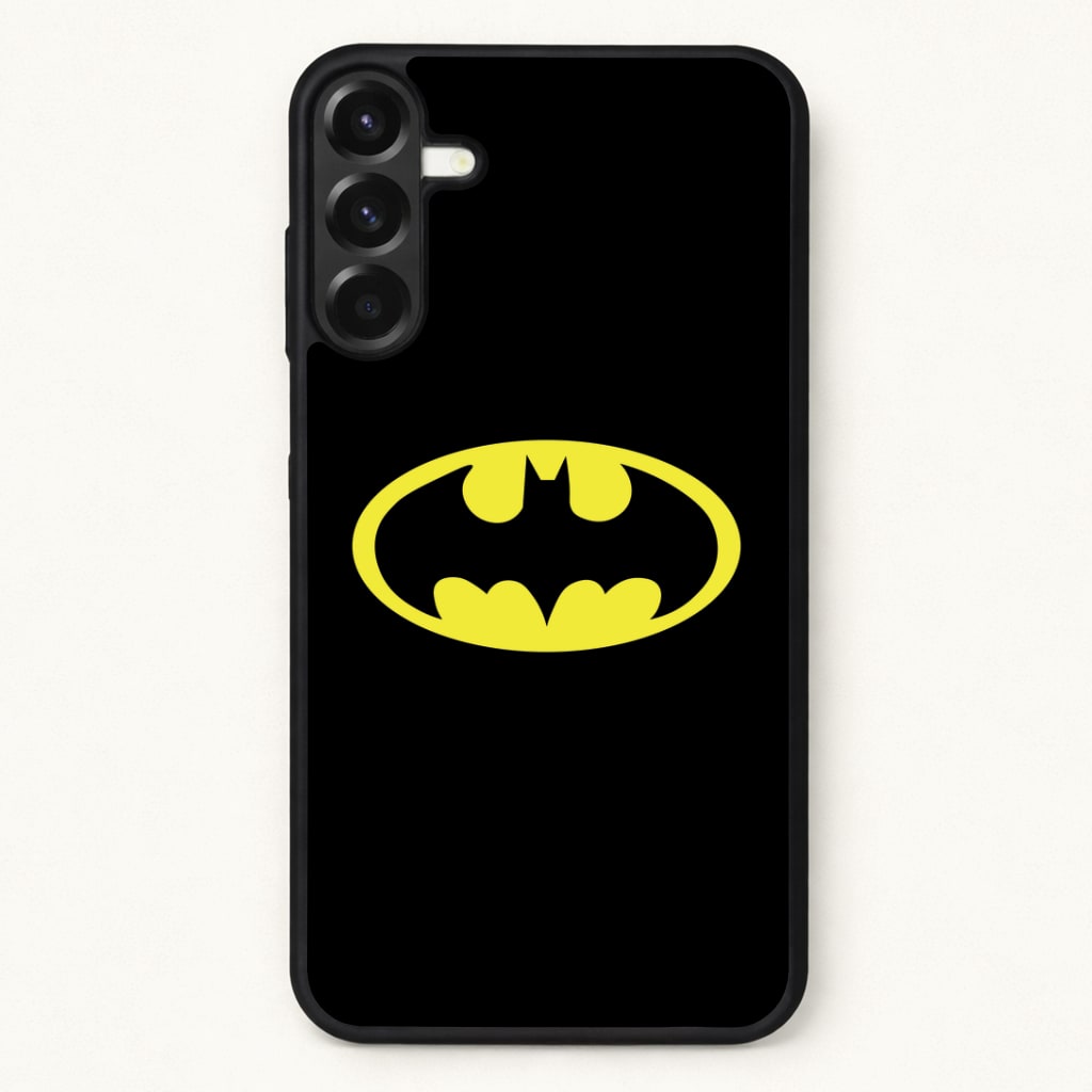 Black Bat Superhero Logo Phone Case