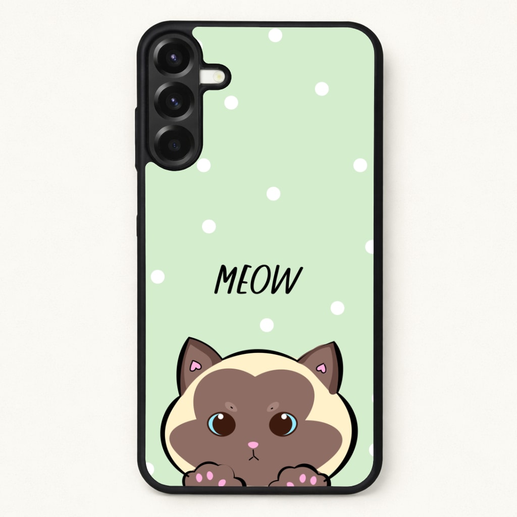 Meow Green - Cats Phone Case