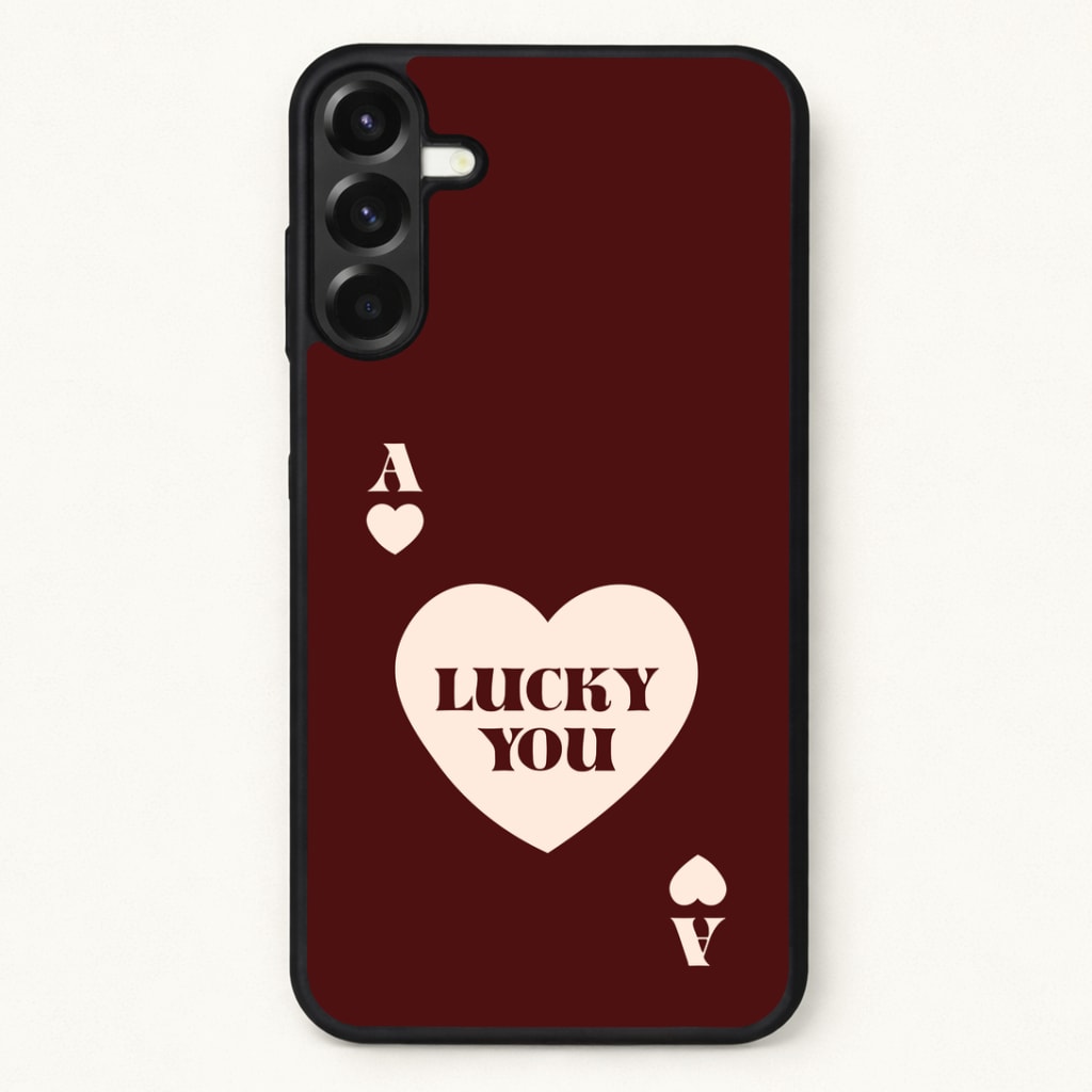 Ace Of Hearts Lucky You Phone Case