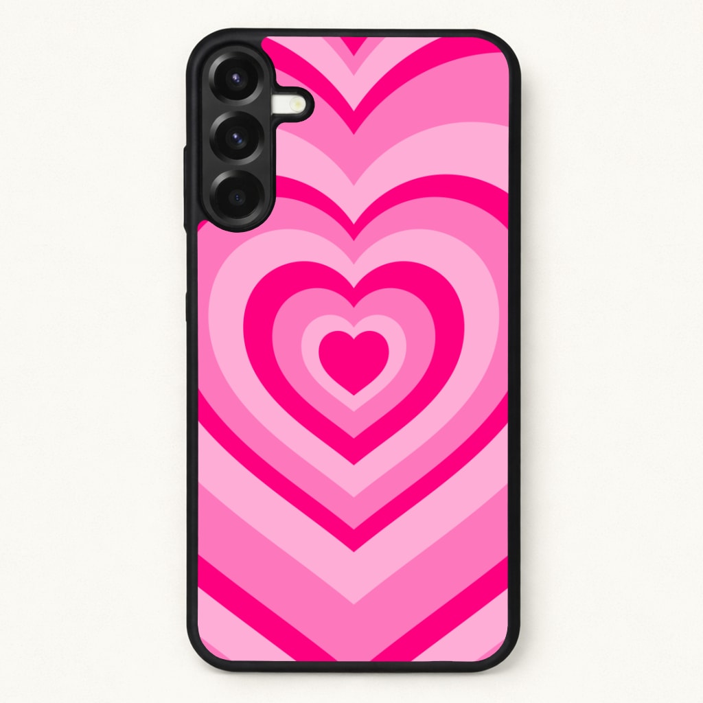Pink - Colourful Hearts Phone Case